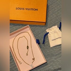 Louis Vuitton Gold Necklace